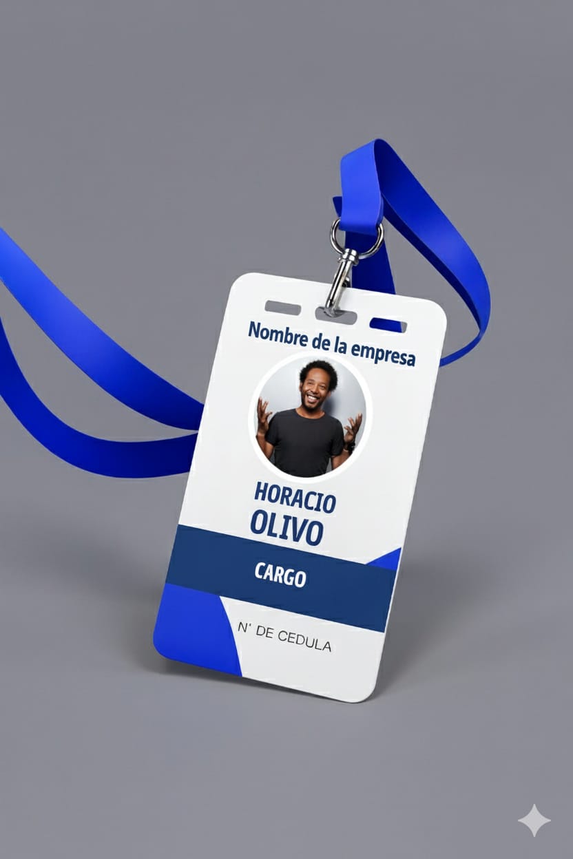Ejemplo Carné Empresarial