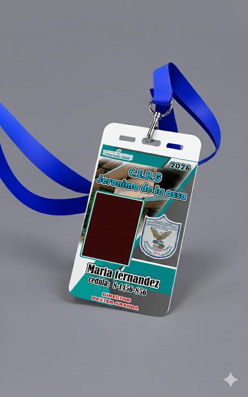 Ejemplo Carné Estudiantil